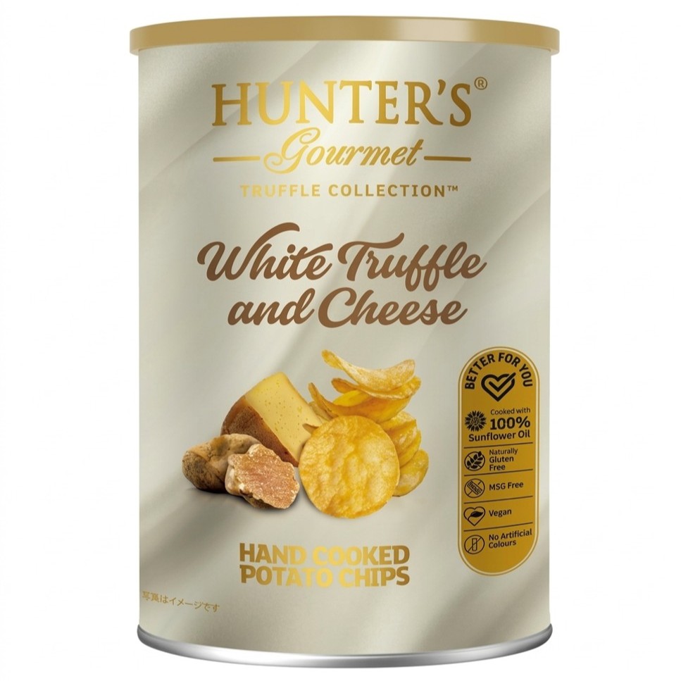 ハンターポテトチップス　白トリュフ＆チーズ風味１５０ｇ<br>【完売しました】