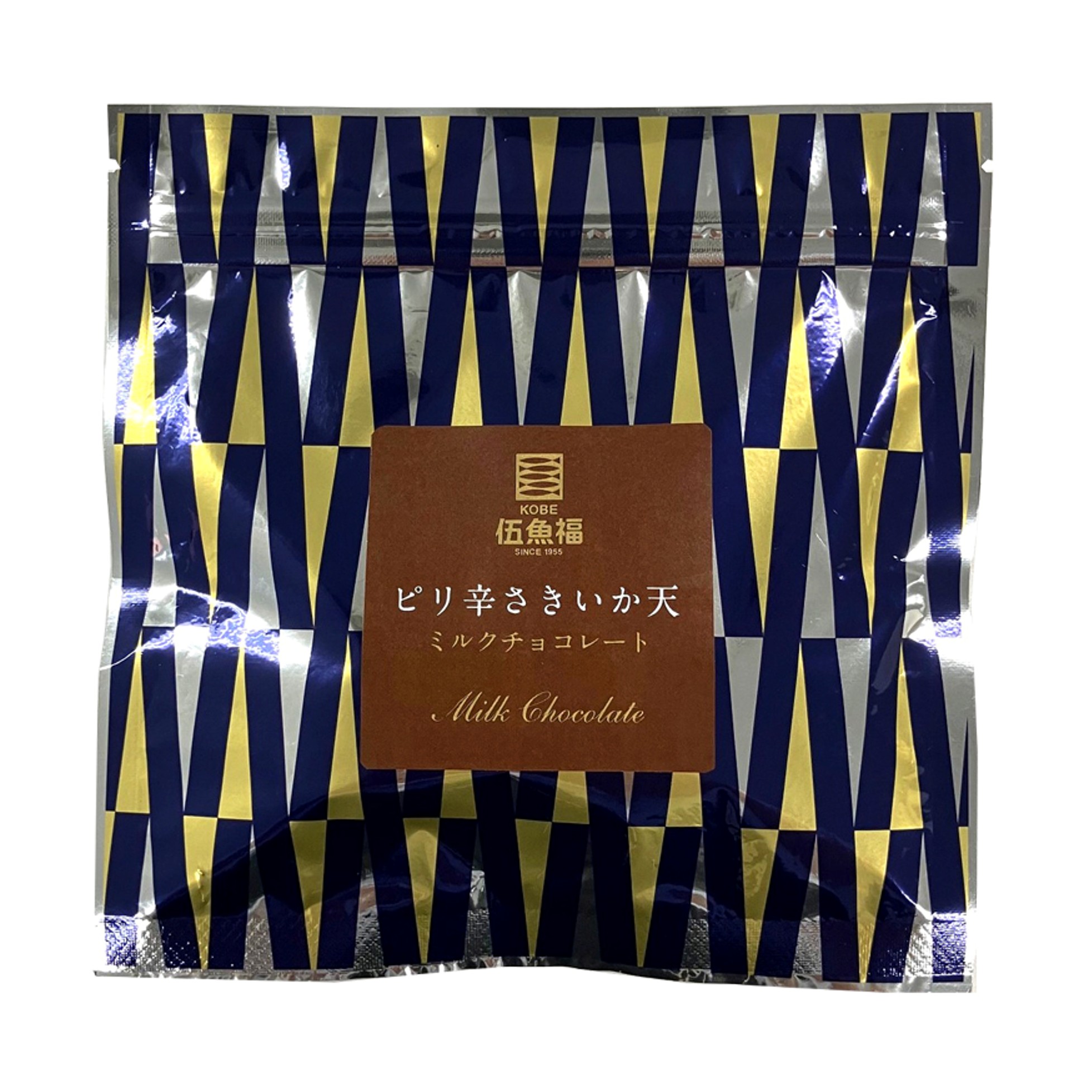 ピリ辛さきいか天ミルクチョコレート