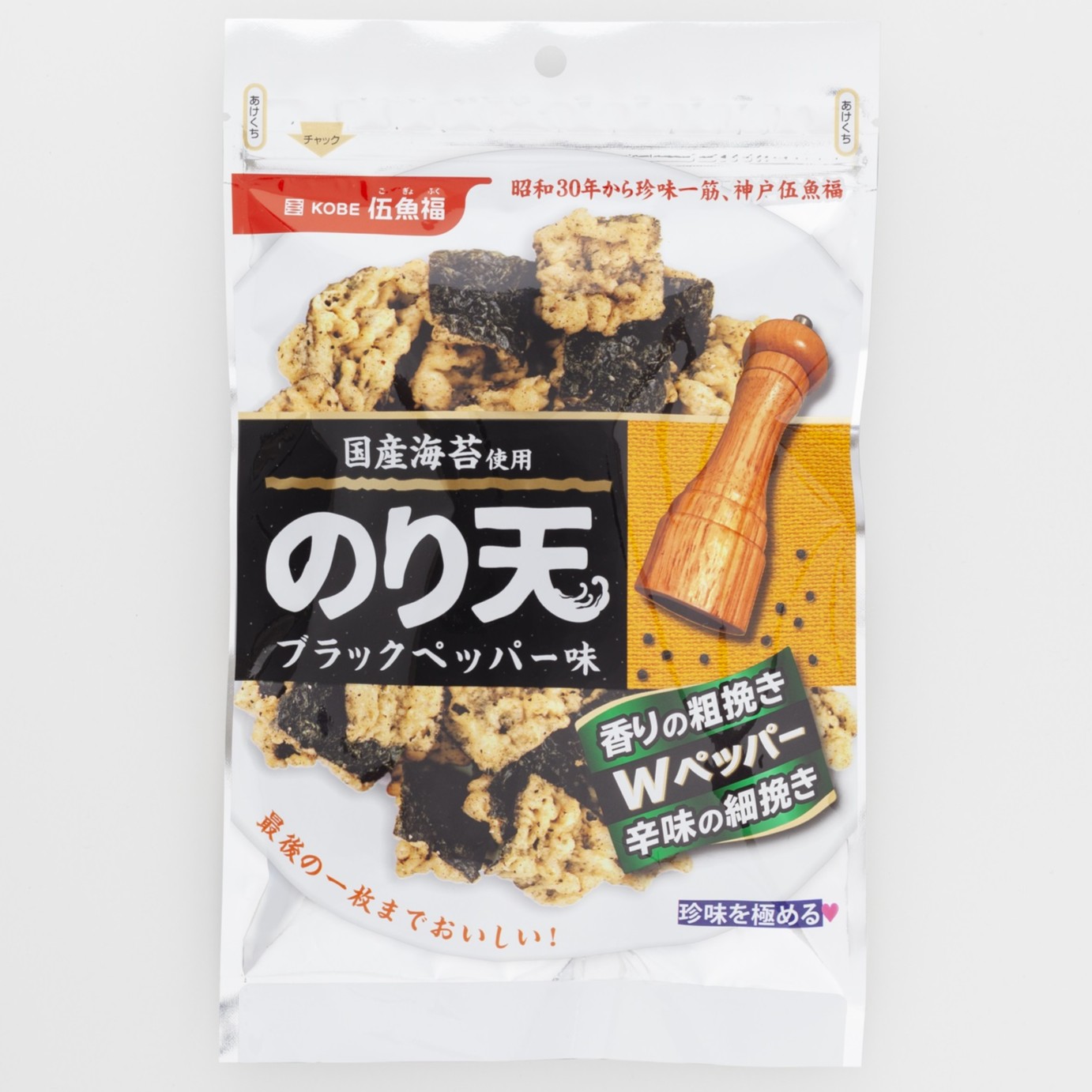４０ｇのり天ブラックペッパー味