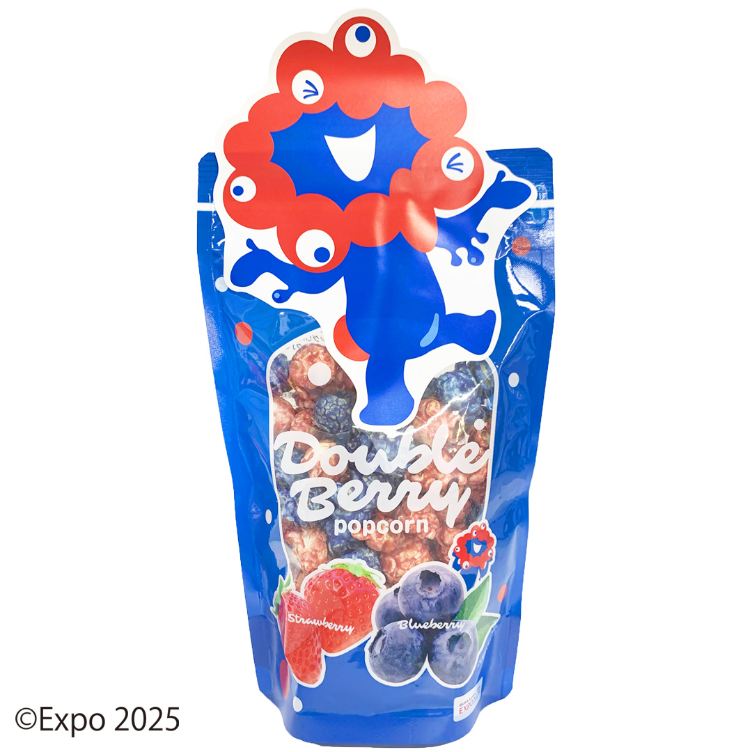 ミャクミャク　タブルベリーポップコーン　