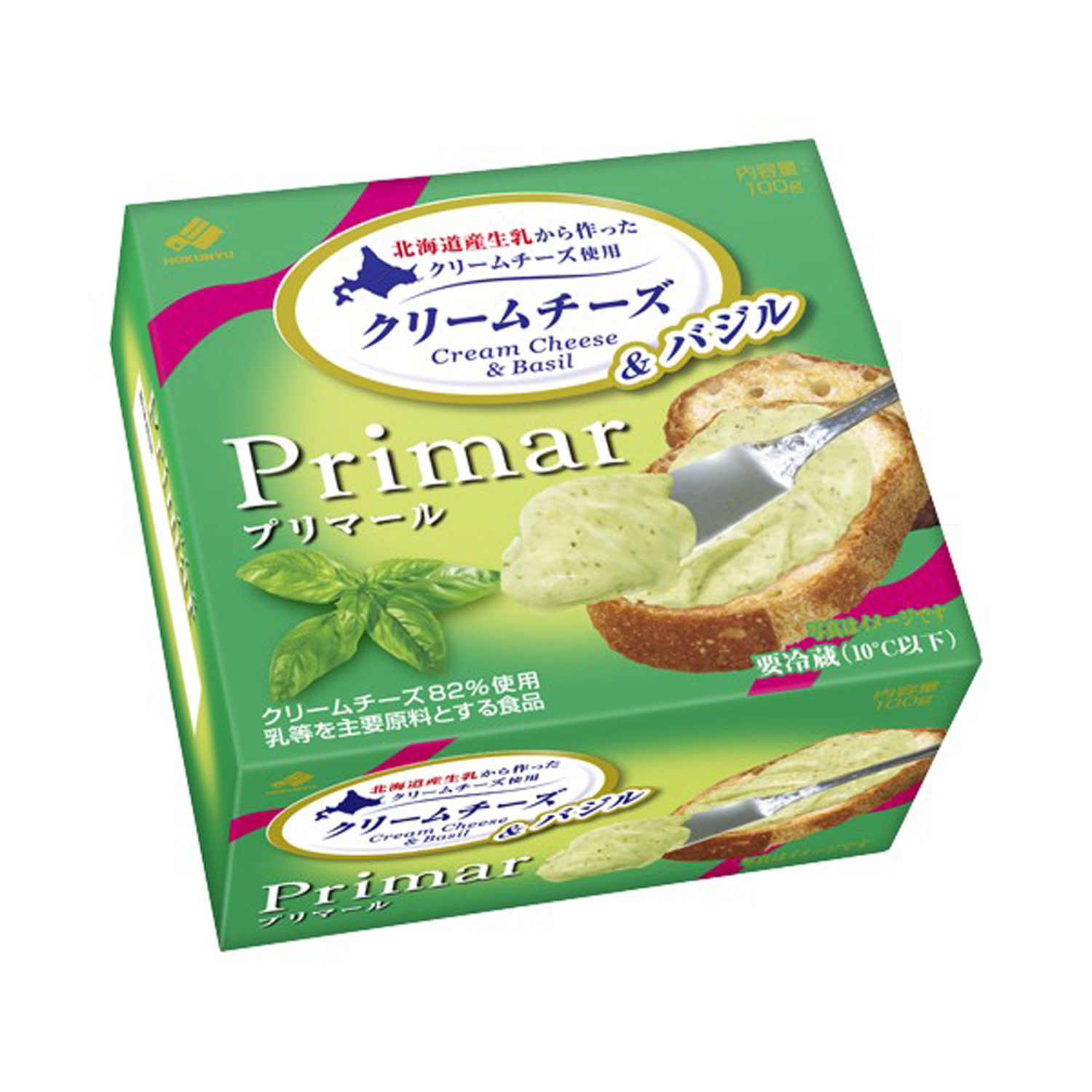 Ｋ）Ｐｒｉｍａｒクリームチーズ＆バジル